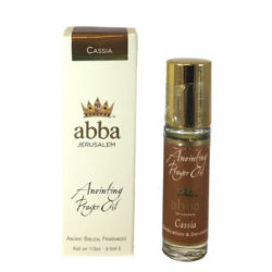 Bottle of Cassia Abba prayer and anointing oil