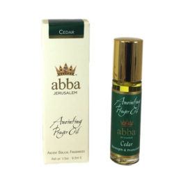 Bottle of cedar abba prayer and anointing oil