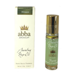 Bottle of Hyssop Abba Anointing and Prayer oil