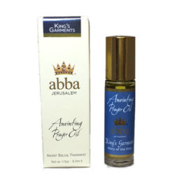 Bottle of King's Garments Abba anointing and prayer oil